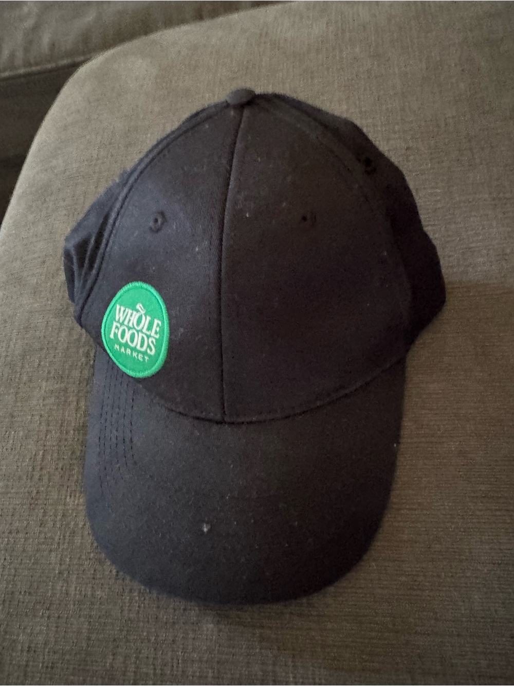 Whole Foods Market Black Baseball hat